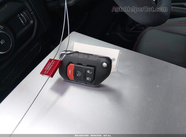 1C4PJXFN6TW153829 2026 JEEP WRANGLER Black Вид панелі приладів