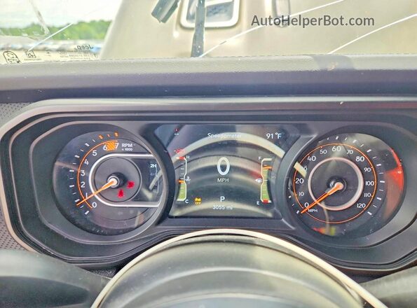 1C4PJXFN6TW159274 2026 JEEP WRANGLER Green Vista del cuadro de instrumentos