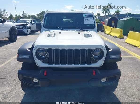1C4PJXFN8SW525556 2025 JEEP WRANGLER White Instrument cluster view