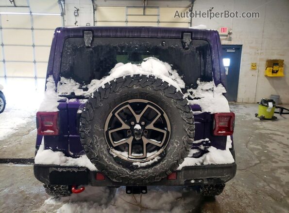 1C4PJXFN8TW176643 2026 JEEP WRANGLER Фиолетовый Вид сзади