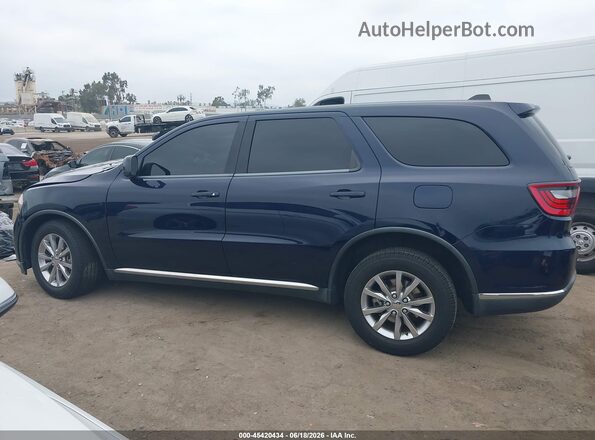 1C4RDHAG2JC226448 2018 DODGE DURANGO Blue Rear interior view
