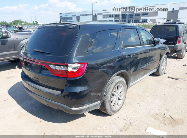 1C4RDHAG3HC709263 2017 DODGE DURANGO Black უკანა მარჯვენა