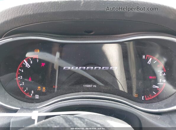 1C4RDHAG3HC709263 2017 DODGE DURANGO Black უკანა სავარძლების ხედი