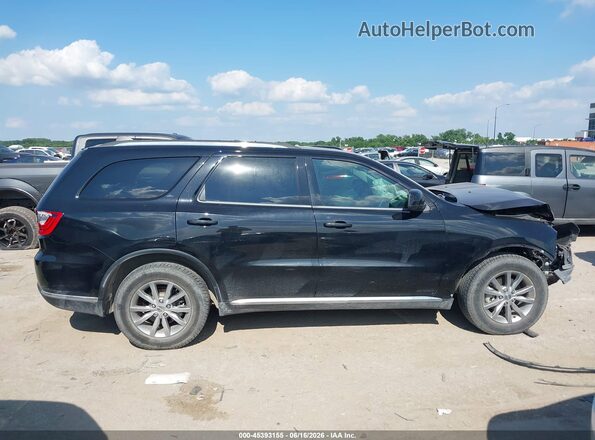 1C4RDHAG3HC709263 2017 DODGE DURANGO Black უკანა სალონის ხედი