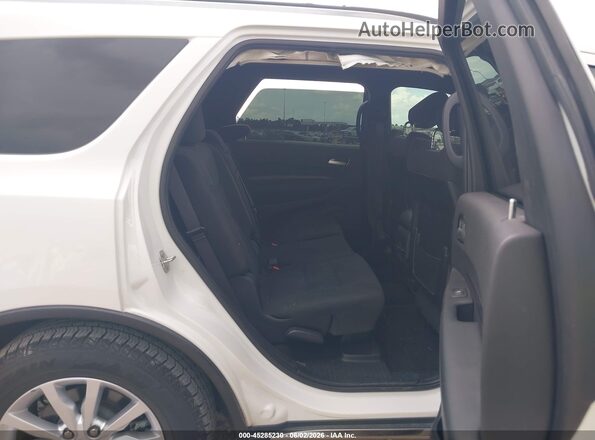 1C4RDHAG7PC635554 2023 DODGE DURANGO White VIN կոդի պիտակի տեսք
