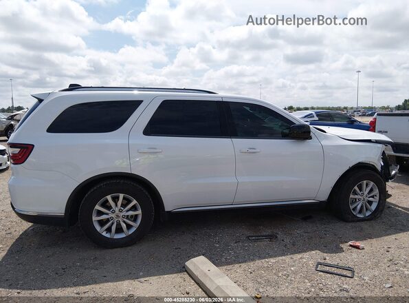 1C4RDHAG7PC635554 2023 DODGE DURANGO White Սալոնի 360 աստիճան տեսք