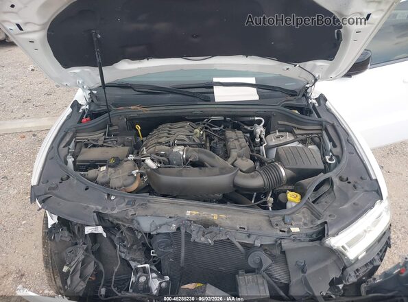 1C4RDHAG7PC635554 2023 DODGE DURANGO White Հետևի տեսք
