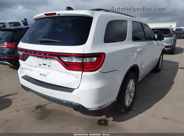 1C4RDHAG9LC376754 2020 DODGE DURANGO White Rear right