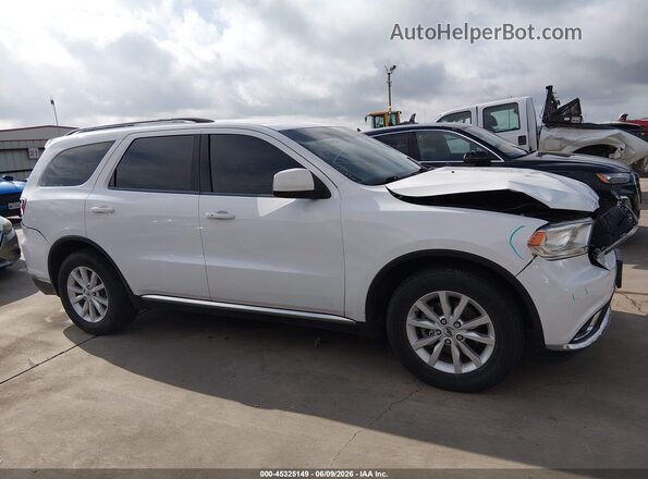 1C4RDHAG9LC376754 2020 DODGE DURANGO White Rear interior view