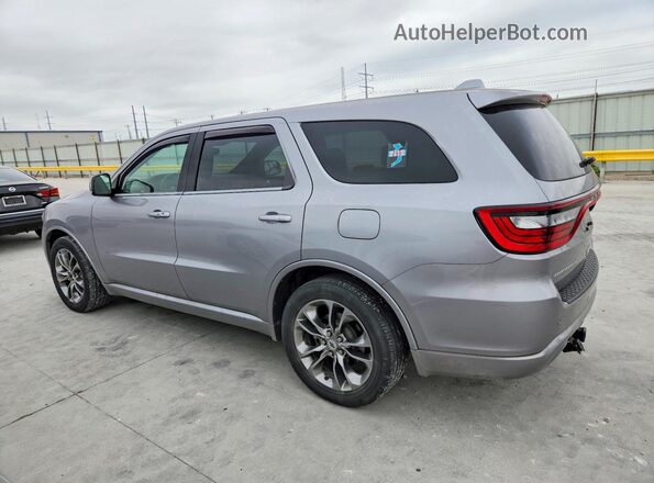 1C4RDHDG0KC769357 2019 DODGE DURANGO Silver Trasero izquierdo