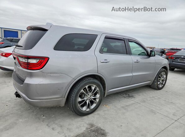 1C4RDHDG0KC769357 2019 DODGE DURANGO Silver Trasero derecho