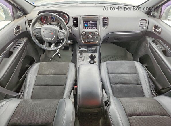 1C4RDHDG0KC769357 2019 DODGE DURANGO Silver Vista del salpicadero
