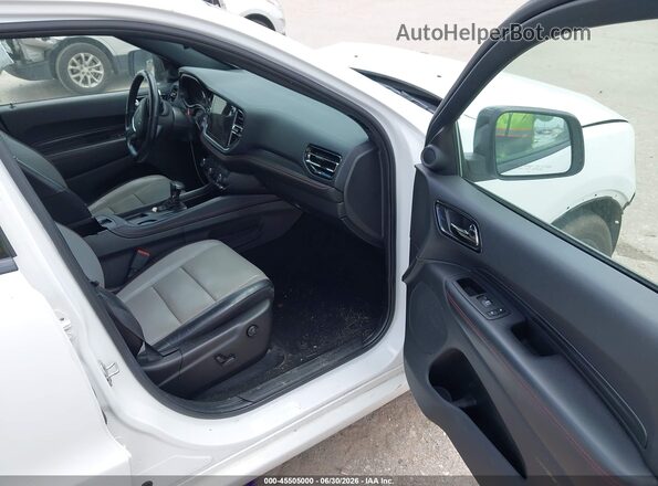 1C4RDHDG0PC624925 2023 DODGE DURANGO Белый Вид салона спереди
