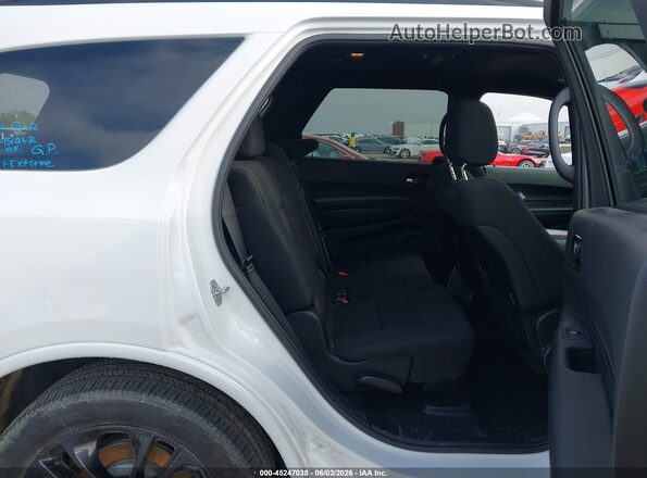 1C4RDHDG0SC558692 2025 DODGE DURANGO White VIN კოდის სტიკერის ხედი