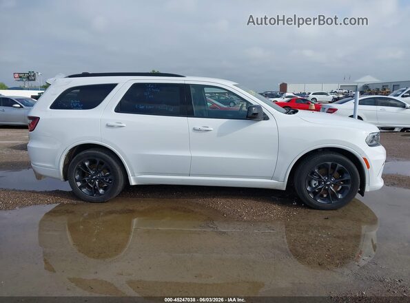 1C4RDHDG0SC558692 2025 DODGE DURANGO White უკანა სალონის ხედი