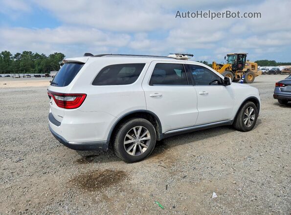 1C4RDHDG2GC476826 2016 DODGE DURANGO White უკანა მარჯვენა
