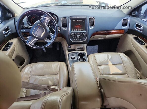 1C4RDHDG2GC476826 2016 DODGE DURANGO White წინა პანელის ხედი