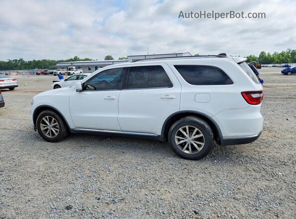 1C4RDHDG2GC476826 2016 DODGE DURANGO White უკანა მარცხენა