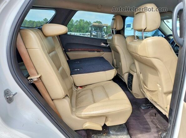 1C4RDHDG2GC476826 2016 DODGE DURANGO White უკანა სალონის ხედი