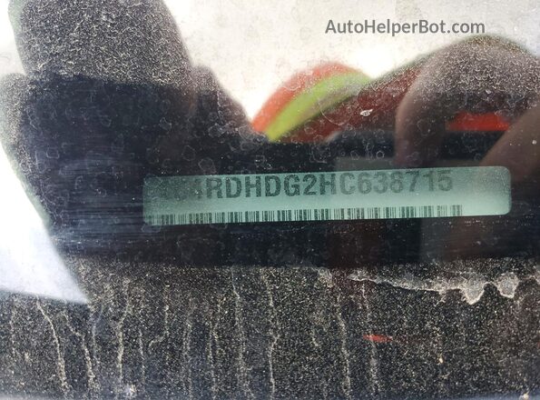 1C4RDHDG2HC638715 2017 DODGE DURANGO Charcoal 