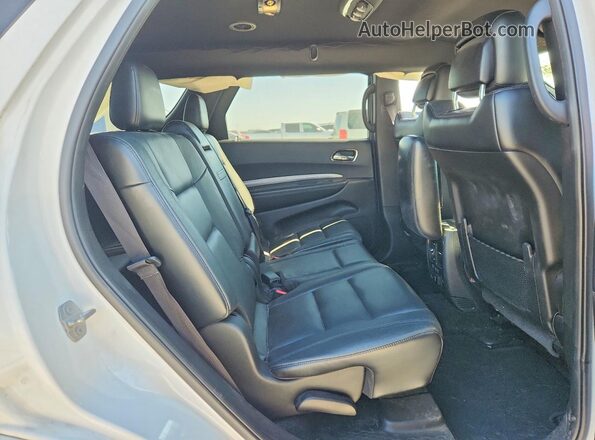 1C4RDHDG2KC743746 2019 DODGE DURANGO White Widok wnętrza z tyłu