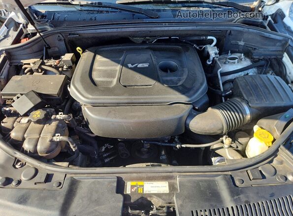 1C4RDHDG3GC336526 2016 DODGE DURANGO White Vista del compartimento del motor