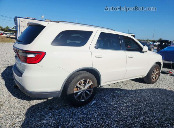 1C4RDHDG3GC336526 2016 DODGE DURANGO White Trasero derecho