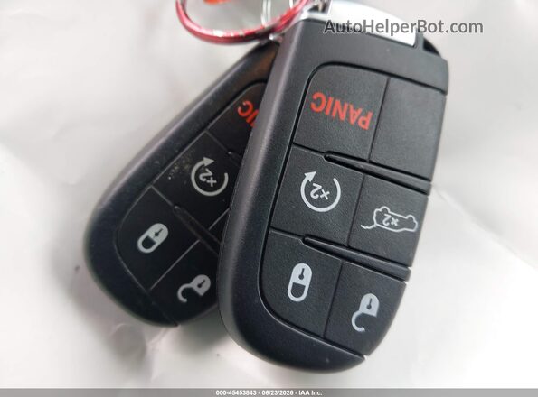 1C4RDHDG3HC669665 2017 DODGE DURANGO Black Vista del salpicadero