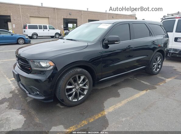1C4RDHDG3HC669665 2017 DODGE DURANGO Black Vista tres cuartos delantera izquierda