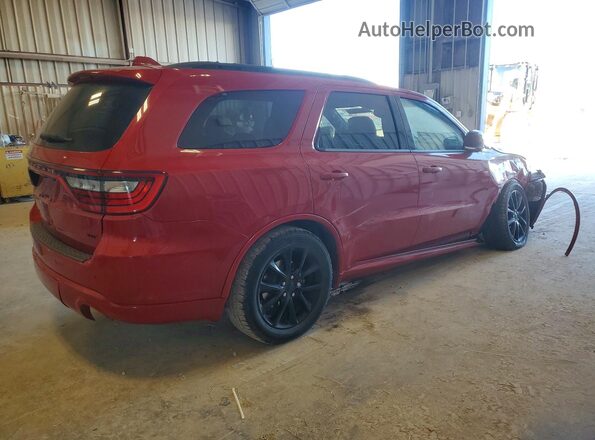 1C4RDHDG3JC149875 2018 DODGE DURANGO Красный Задняя правая четверть