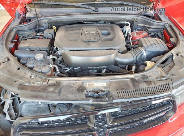 1C4RDHDG3JC149875 2018 DODGE DURANGO Красный Вид подкапотного пространства