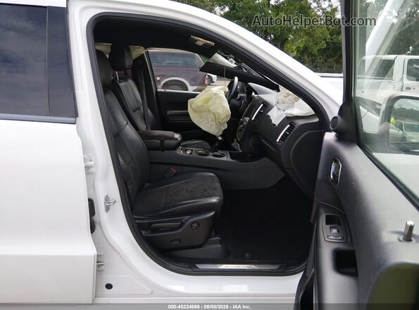 1C4RDHDG3KC650606 2019 DODGE DURANGO White წინა სალონის ხედი