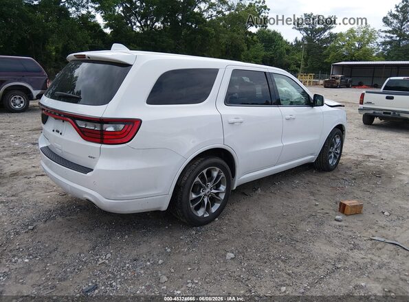 1C4RDHDG3KC650606 2019 DODGE DURANGO White უკანა მარჯვენა