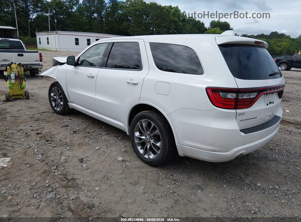 1C4RDHDG3KC650606 2019 DODGE DURANGO White უკანა მარცხენა