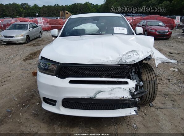 1C4RDHDG3KC650606 2019 DODGE DURANGO White ხელსაწყოთა პანელის ხედი