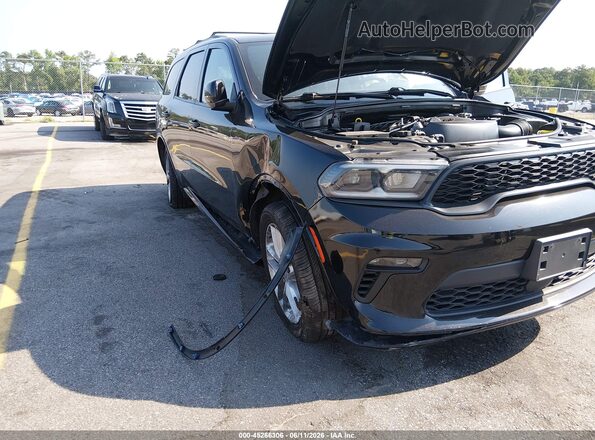1C4RDHDG3PC685587 2023 DODGE DURANGO Черный Вид спереди