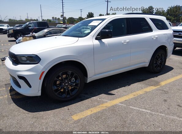 1C4RDHDG3SC514458 2025 DODGE DURANGO White Front left