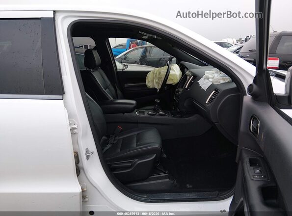 1C4RDHDG6LC393989 2020 DODGE DURANGO White Vista interior delantera