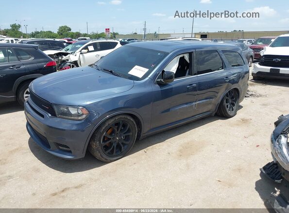 1C4RDHDG7LC228369 2020 DODGE DURANGO Blue Vista tres cuartos delantera izquierda