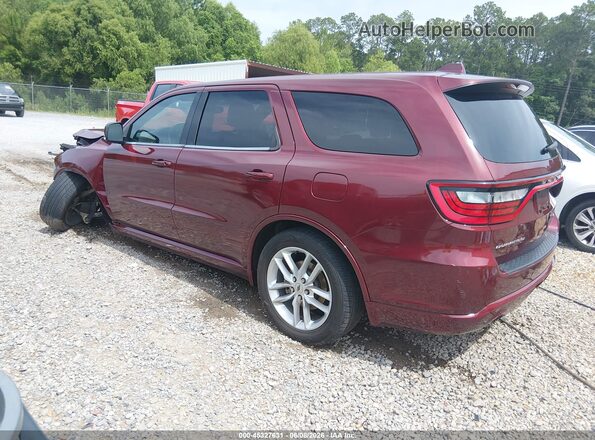 1C4RDHDG7MC608281 2021 DODGE DURANGO Maroon Հետևի ձախ