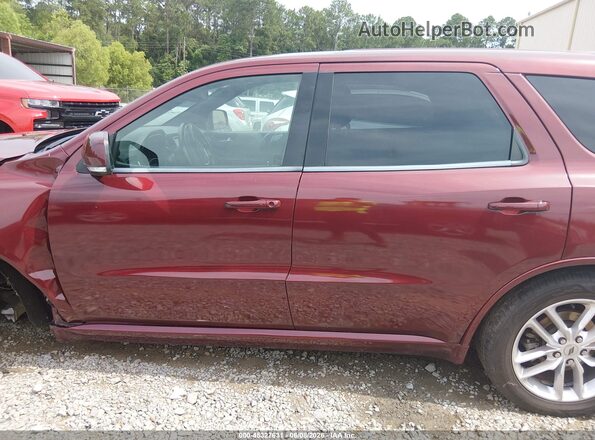 1C4RDHDG7MC608281 2021 DODGE DURANGO Maroon Սալոնի 360 աստիճան տեսք