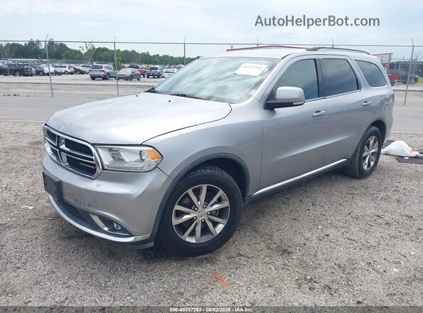 1C4RDHDG8GC340474 2016 DODGE DURANGO Gray Przód lewy