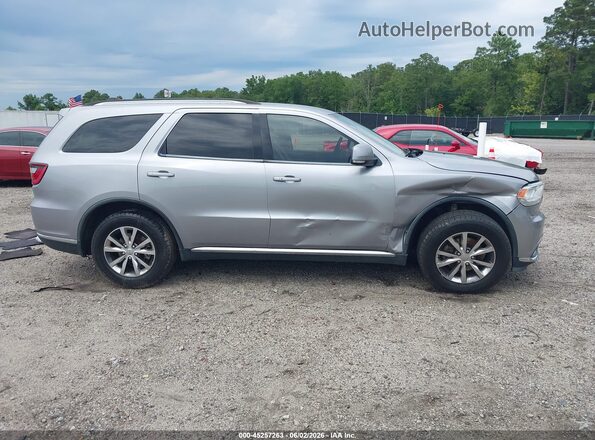 1C4RDHDG8GC340474 2016 DODGE DURANGO Gray Widok wnętrza z tyłu