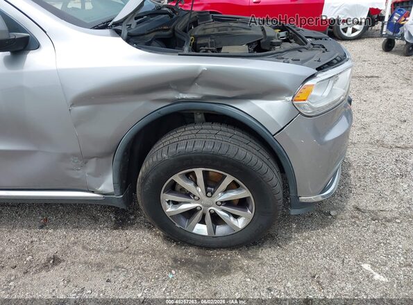 1C4RDHDG8GC340474 2016 DODGE DURANGO Gray Widok z przodu