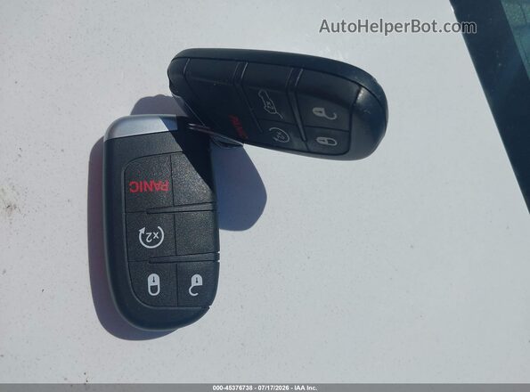 1C4RDHDG8HC820340 2017 DODGE DURANGO Black Dashboard view