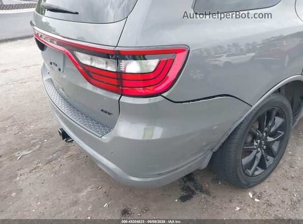 1C4RDHDG8KC626317 2019 DODGE DURANGO Gray Vista frontal
