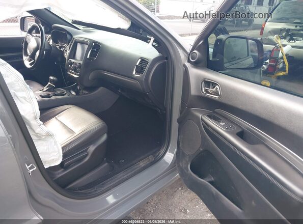 1C4RDHDG8KC626317 2019 DODGE DURANGO Gray Vista interior delantera
