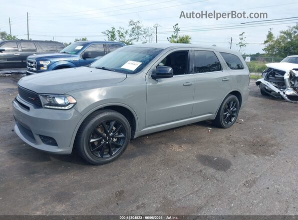 1C4RDHDG8KC626317 2019 DODGE DURANGO Gray Vista tres cuartos delantera izquierda
