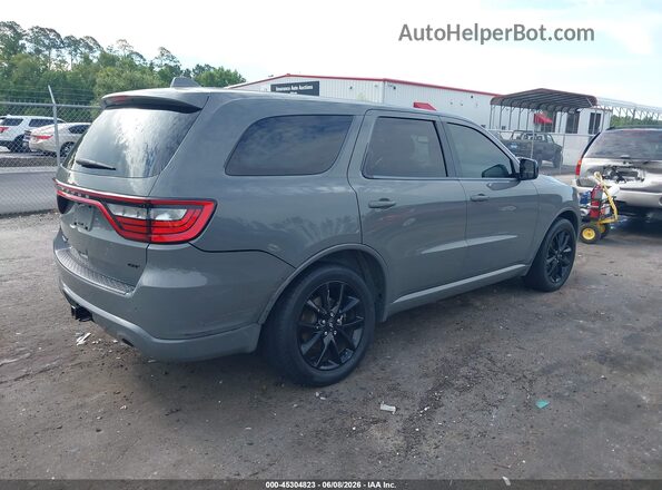 1C4RDHDG8KC626317 2019 DODGE DURANGO Gray Trasero derecho