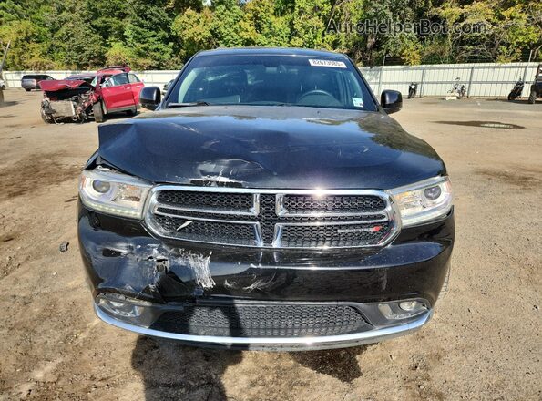 1C4RDHDG9GC308116 2016 DODGE DURANGO Black Դիմացի տեսք